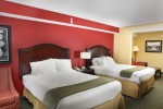 hotel room at the Holiday Inn Express Williamsburg