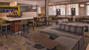 Courtyard by Marriott Fredericksburg Virginia Historic District Lobby
