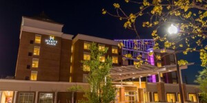 hyatt place exterior night