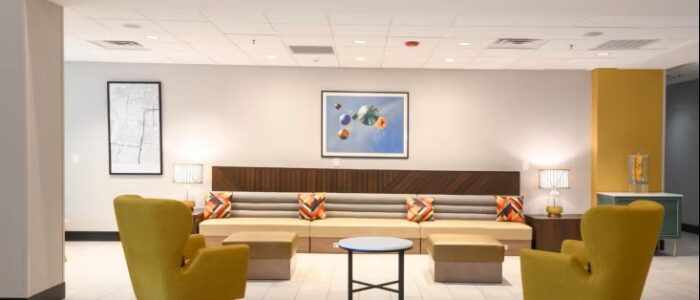 Lobby At The Holiday Inn Hotel and Conference Center Fredericksburg Virginia